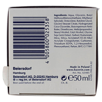 Eucerin Anti-Aging Hyaluron Filler Day Cream for Dry Skin SPF15+, 50ml - Makkah Pharmacy