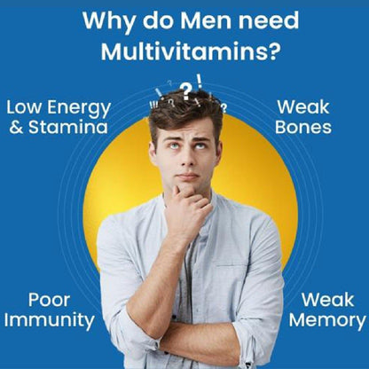 Nf Megaton Super Multivitamin Supplement for Men, 60 Tablets