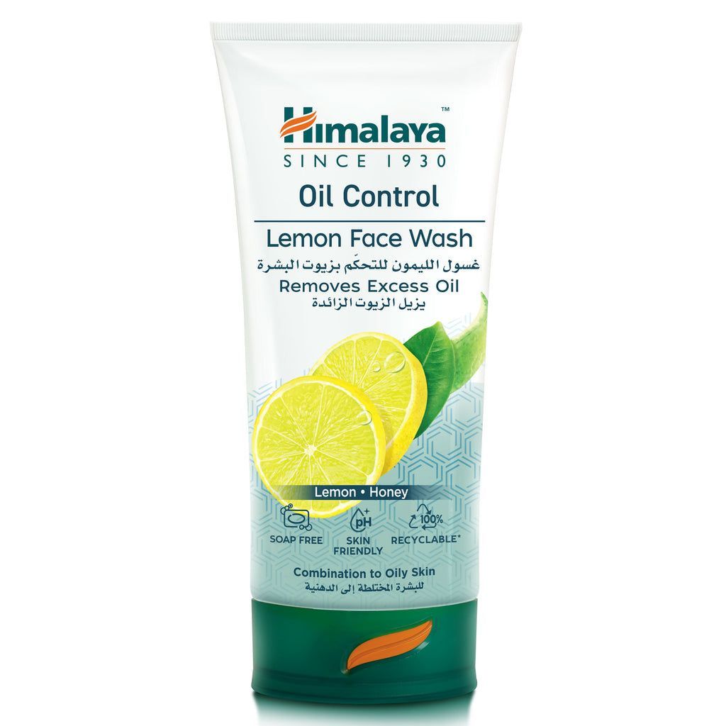 Himalaya Lemon & Honey Oil Control Face Wash, 150ml - Makkah Pharmacy