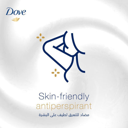 Dove Original 48H Antitranspirant & Antiperspirant Deodorant Spray with Moisturizing Cream for Women, 150ml - Makkah Pharmacy