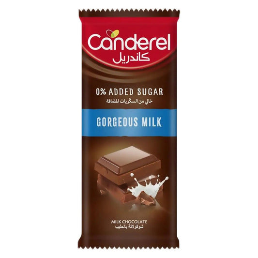 Canderel Gorgeous Milk Chocolate 100g