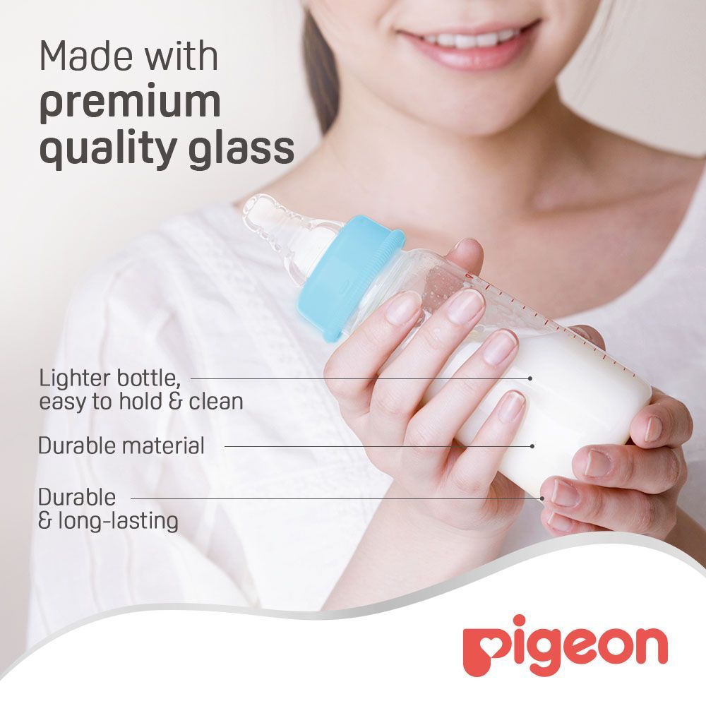 Pigeon Glass Feeding Bottle K-4 120 ml