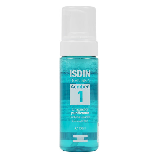 Isdin Teen Skin Acniben Purifying Facial Foaming Cleanser, 150ml - Makkah Pharmacy
