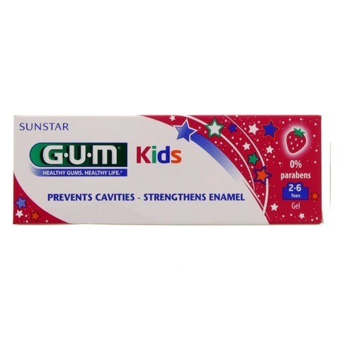 Sunstar G.U.M Kids Toothpaste For 2-6 Years 50Ml