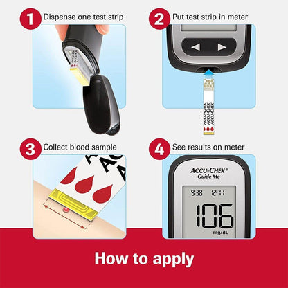 Accu-Chek Guide Wireless Blood Glucose Monitoring System, 1 Pack - Makkah Pharmacy