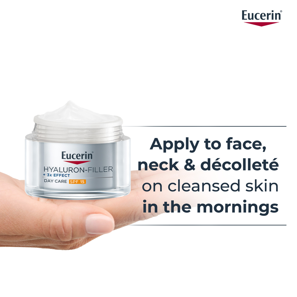 Eucerin Anti-Aging Hyaluron Filler Day Cream for Dry Skin SPF15+, 50ml - Makkah Pharmacy