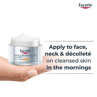 Eucerin Anti-Aging Hyaluron Filler Day Cream for Dry Skin SPF15+, 50ml - Makkah Pharmacy