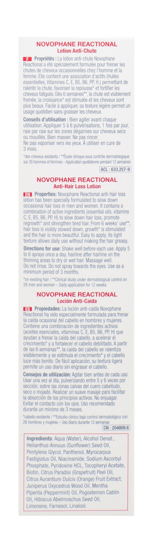 ACM Novophane Anti-Hair Loss Lotion, 100ml - Makkah Pharmacy
