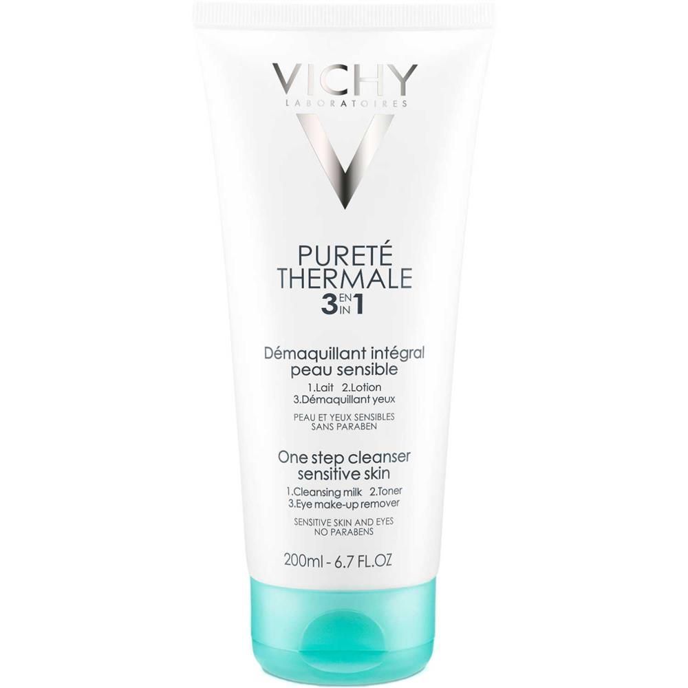 Vichy Purete Thermale 3 in 1 One Step Cleanser 200 ml - Makkah Pharmacy