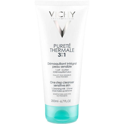 Vichy Purete Thermale 3 in 1 One Step Cleanser 200 ml - Makkah Pharmacy