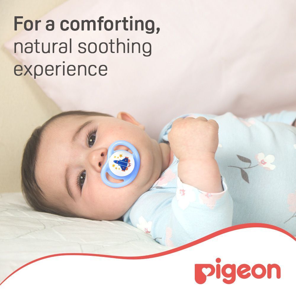 Pigeon Mini Light Purple Medium Pacifier (6+ Months), 1 Piece - Makkah Pharmacy
