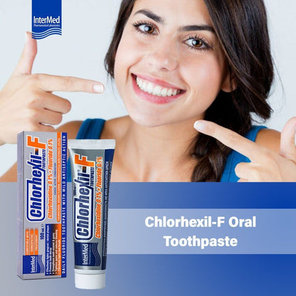 Chlorhexil-F Toothpaste, 100ml - Makkah Pharmacy