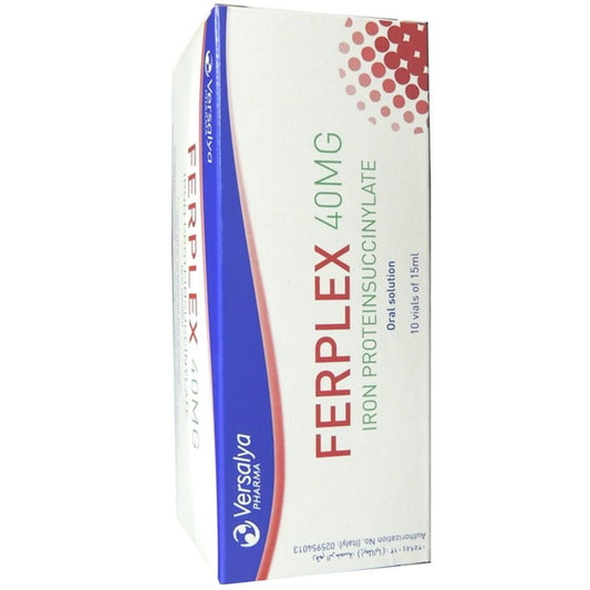 Ferplex 40 mg Oral Solution 15ml Vial 10's