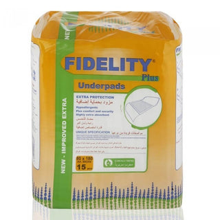 Fidelity Plus Underpads 15 Pcs