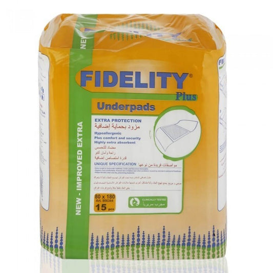 Fidelity Plus Underpads 15 Pcs