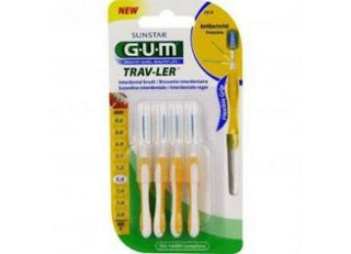 Gum Travler 4 Interdental Brushes 1.3Mm 1514