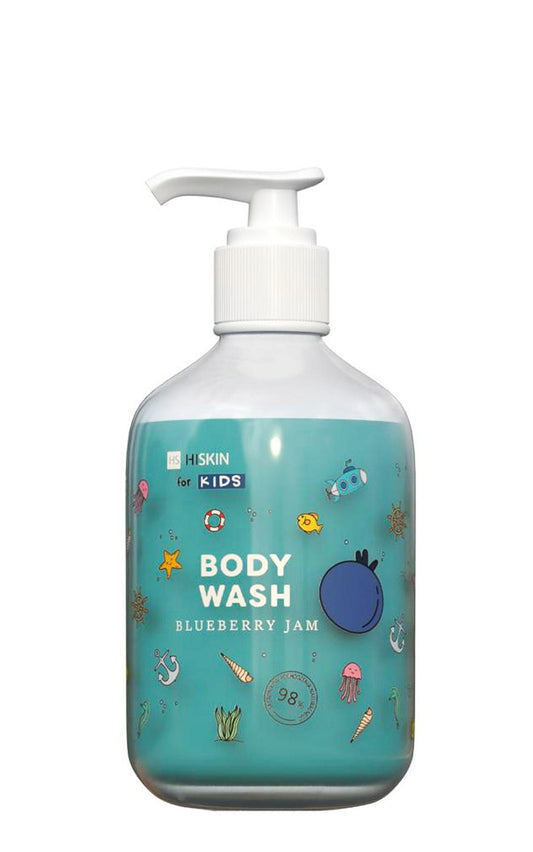Hiskin Kids Body Wash Blueberry 400ml