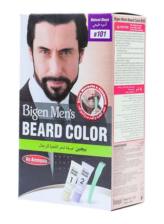 Bigen MenS Beard Color Cream, Natural Black B101, 40Gm