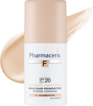 Pharmaceris Intense Coverage Facial Fluid Foundation SPF20 Sand 02