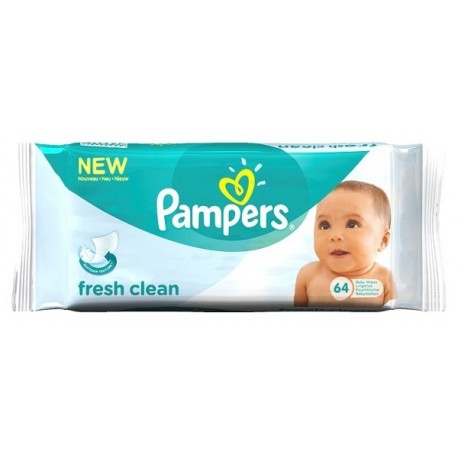 Pampers Baby Fresh Clean Wipes 64