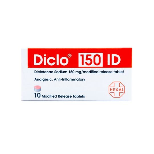 Diclo 150mg Id Tablets 10's