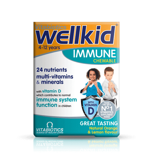 Vitabiotics Wellkid Immune Chewable Tablets 30's