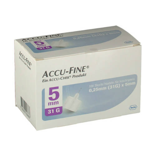 Accu-Fine 0.25Mm X 5Mm 31G