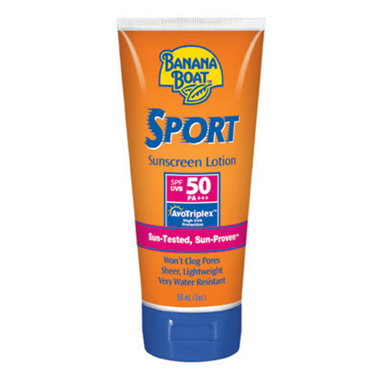 Banana Boat Sport Water-Resistant SPF50+ Sunscreen Lotion, 90ml