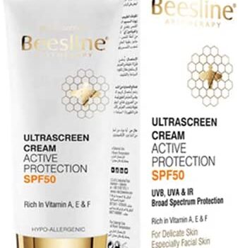 Beesline SPF-50 6047 Ultra Active Screen Cream 60ml