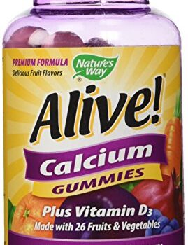 Nature’s Way Alive Calcium 60 Gummies