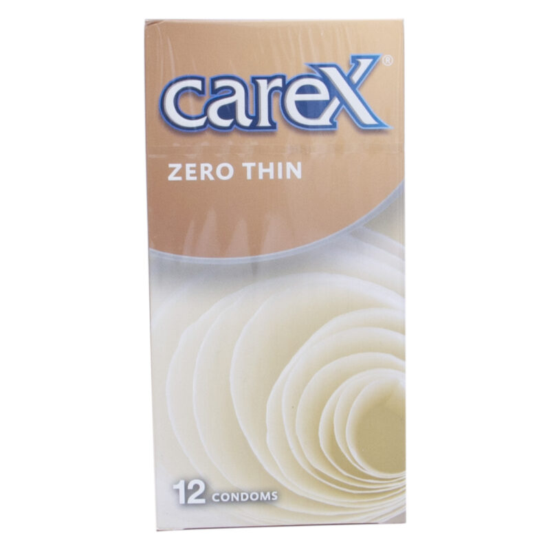 Carex Zero Thin Condoms 12’S