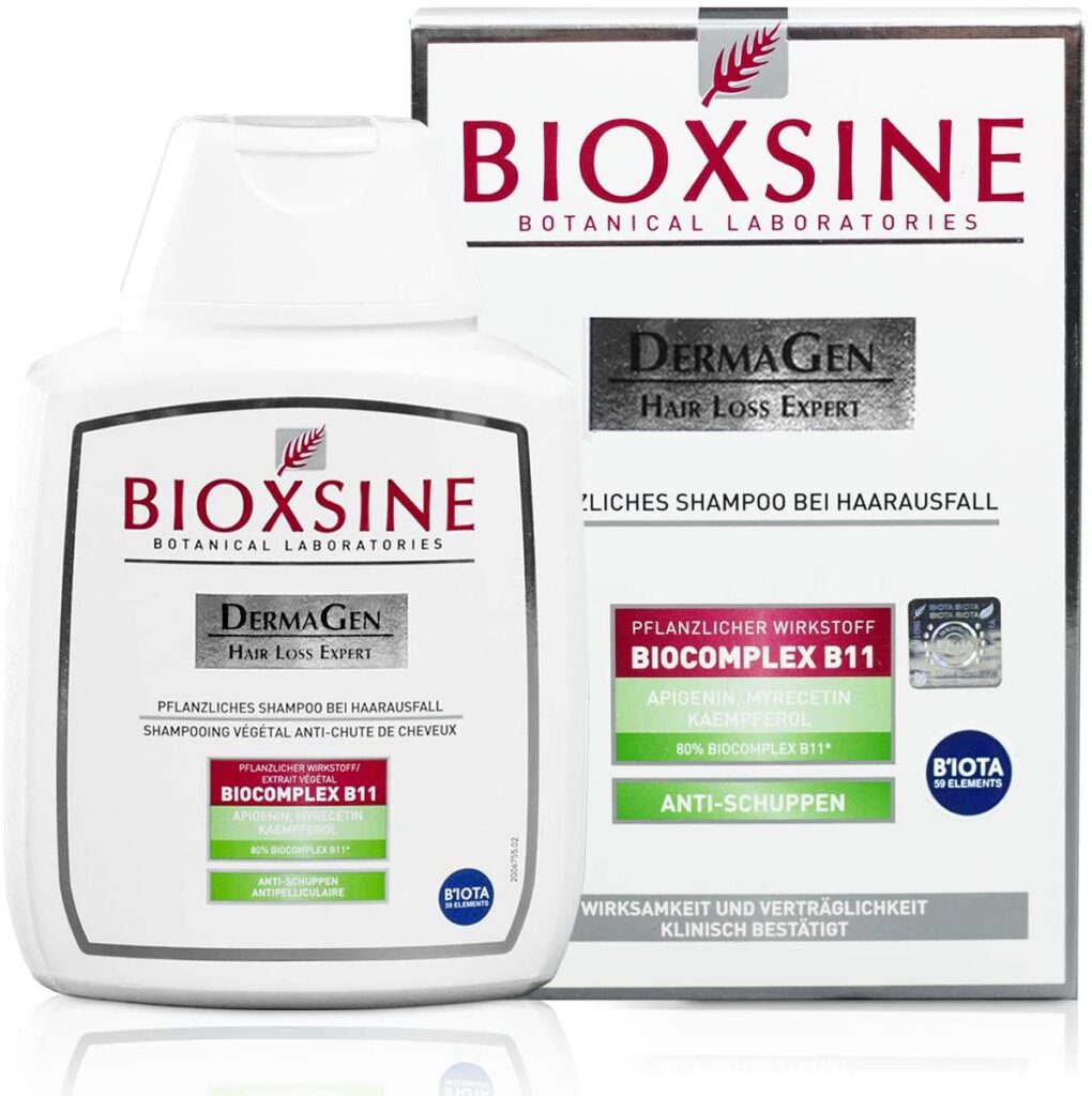 Shampoo Against Hair Loss And Anti-Dandruff | 300 ml Plant Based | By Bioxsine