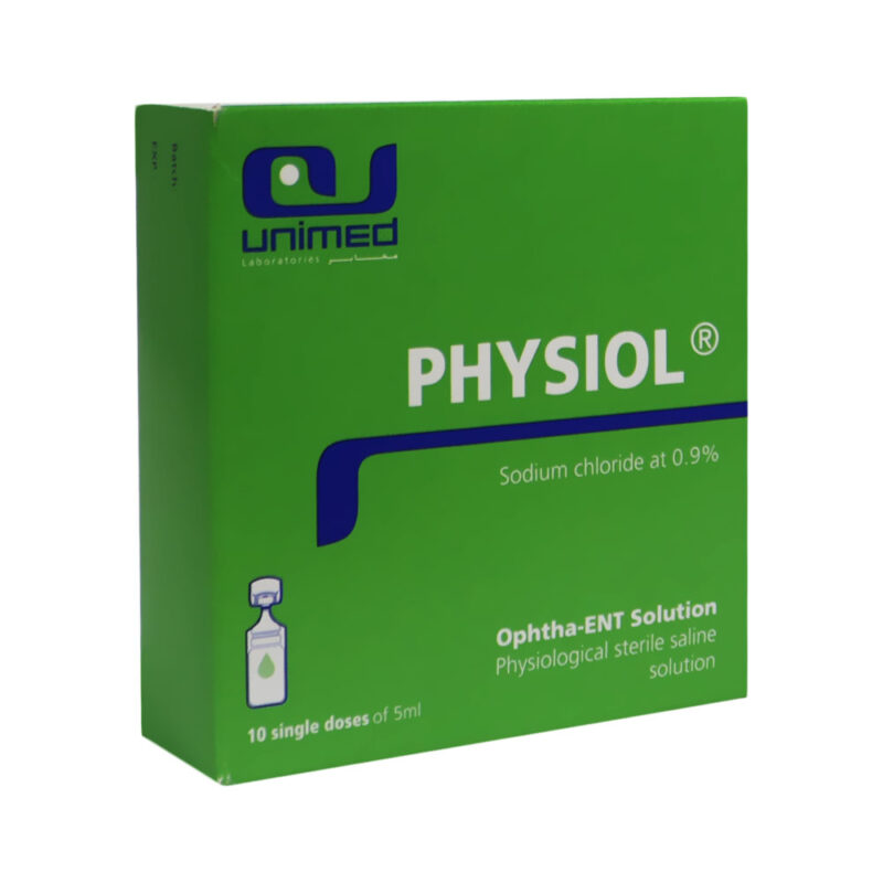 Physiol 0.9% Saline Solution 5 Ml 10’S