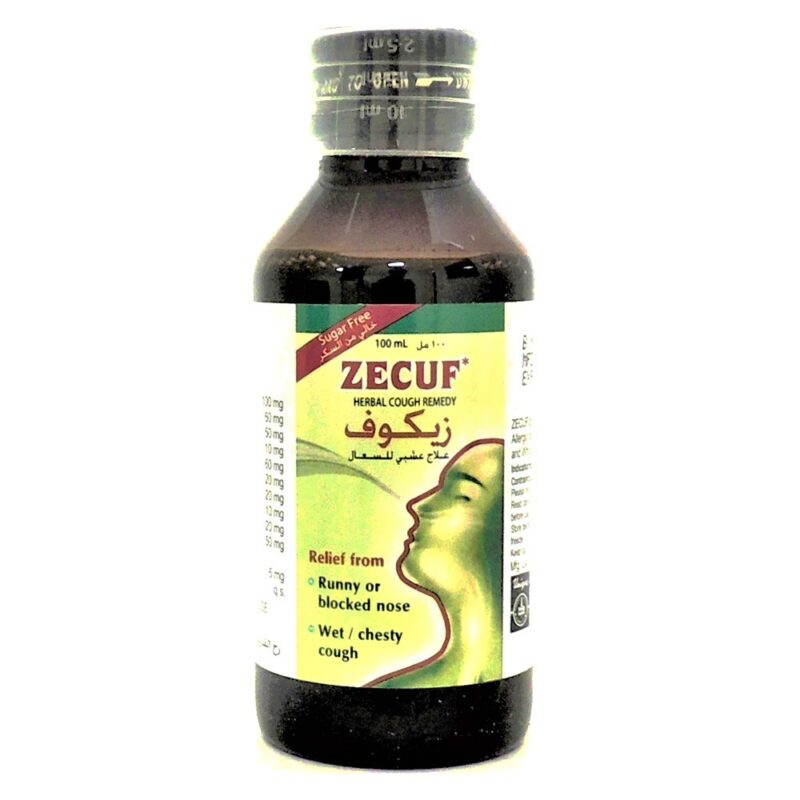 Zecuf Sugar Free Cough Syrup 100 Ml (P)