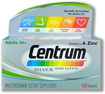 Centrum Silver Tablets With Lutein