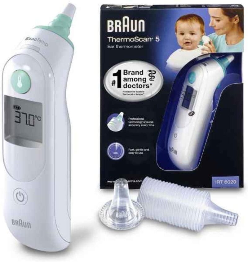Braun Thermoscan 5 Ear Thermometer – IRT 6020