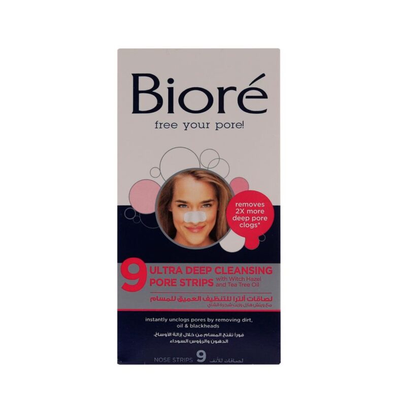 Biore Ultra Deep Cleansing Pore Strips 9’S