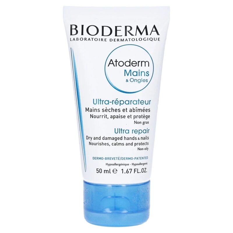 Bioderma Atoderm Mains & Ongles Repairing Hand & Nail Cream 50 Ml