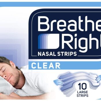 Breathe Right Nasal Strips Clear – 10 Strips