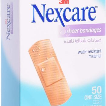 Nexcare Sheer Water Resistant Bandages