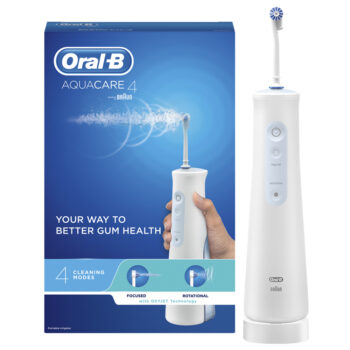 Oral B – Waterflosser 4 Portable Irrigator Power Toothbrush