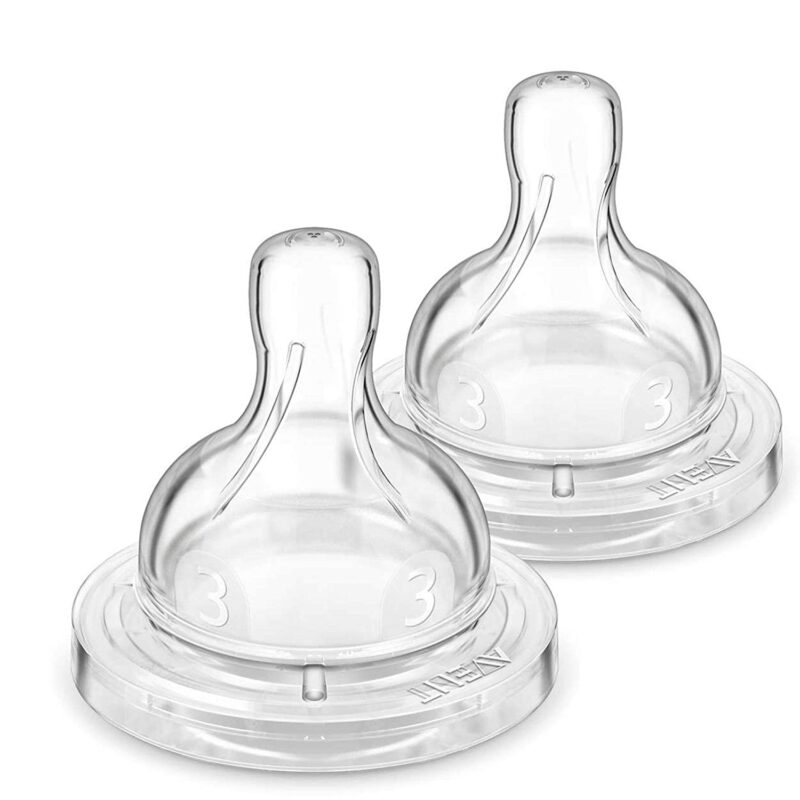 Philips Avent 2 Classic Medium Flow Teat 3 Holes