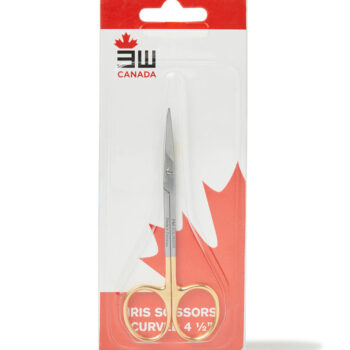 Iris Dissecting Scissor Half Gold