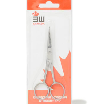 Dissecting Scissors Straight Shiny 4 1/2”
