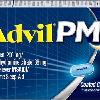 Advil PM (20 Count) Painkiller / Coated Night Sleep Aids