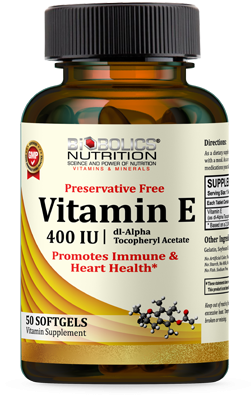 Biobolics Vitamin E 400 IU 50 Softgels (P) - Makkah Pharmacy
