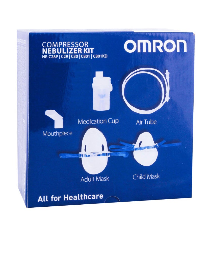 Omron Nebulizer Full Set Kit - Makkah Pharmacy