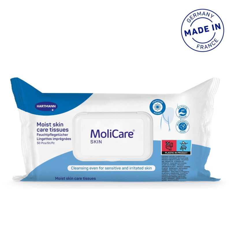 Molicare Skin Moist Skin Care Tissues 50'S