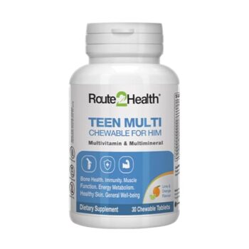 Route 2 Health Teen Boys Multivitamins – 30 Chewable Tablets